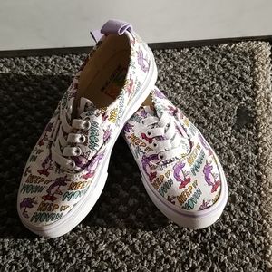 Dallas Clayton Skating Unicorn Vans